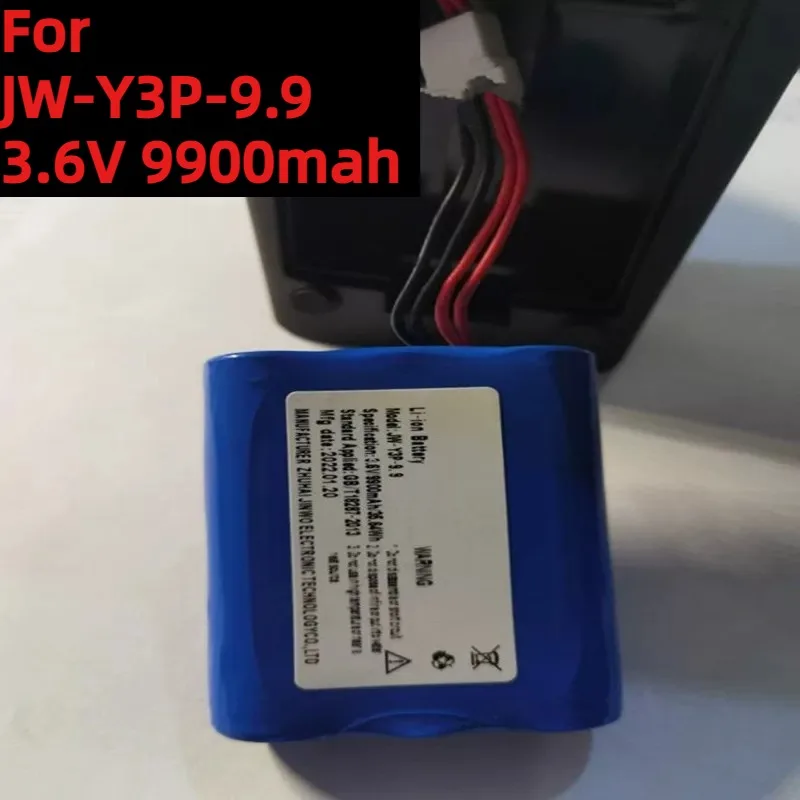 For JW-Y3P-9.9 3.6V 9900mah Medical Device Built-in Lithium Battery 4 Wires