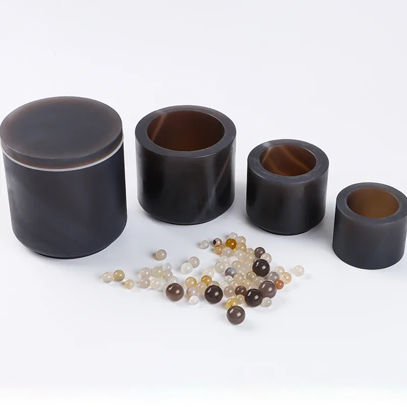 50ml 100ml 500ml Agate Ball Grinding Tank+Grinding Beads