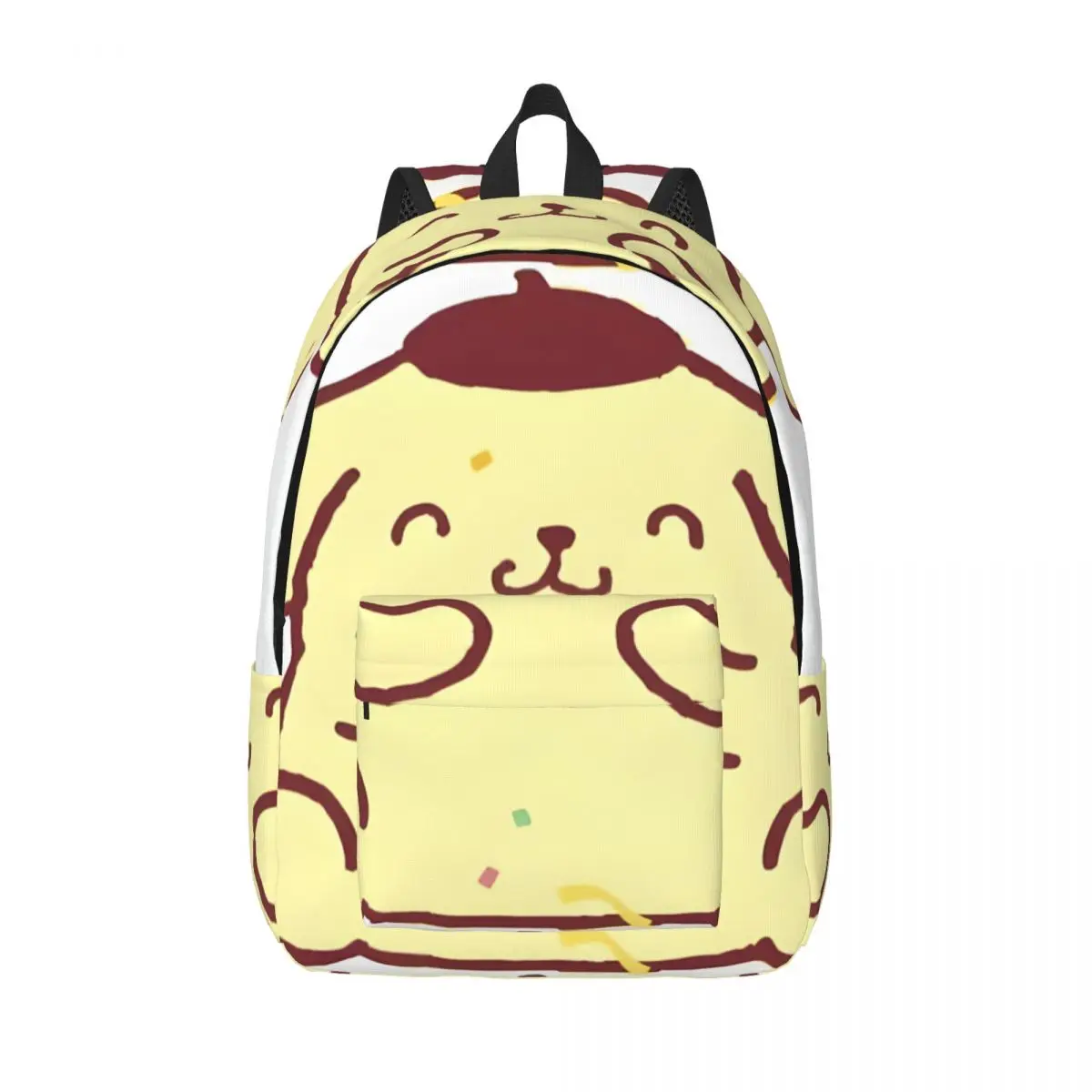 

Office Work School Cute Pompompurin Pudding Dog Large Capacity Light Sanrio Schoolbag Unisex Handbag For Gifts