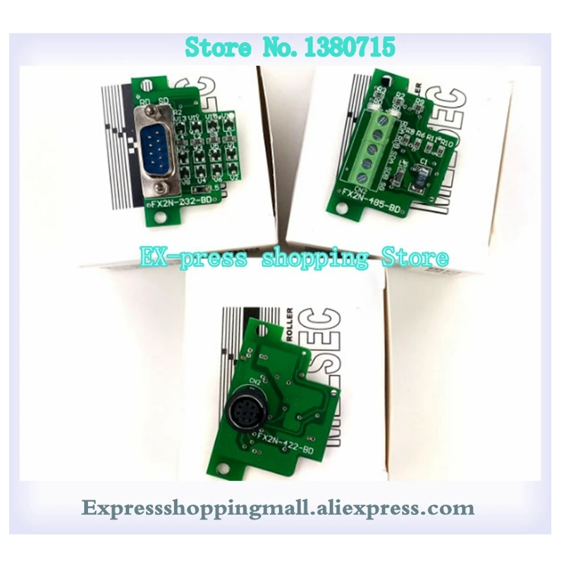 

New FX2N-232-BD FX2N-422-BD FX2N-485-BD FX2N-CNV-BD FX2N-CNV-BC FX0N-30EC Ca ble FX0N-65EC PLC