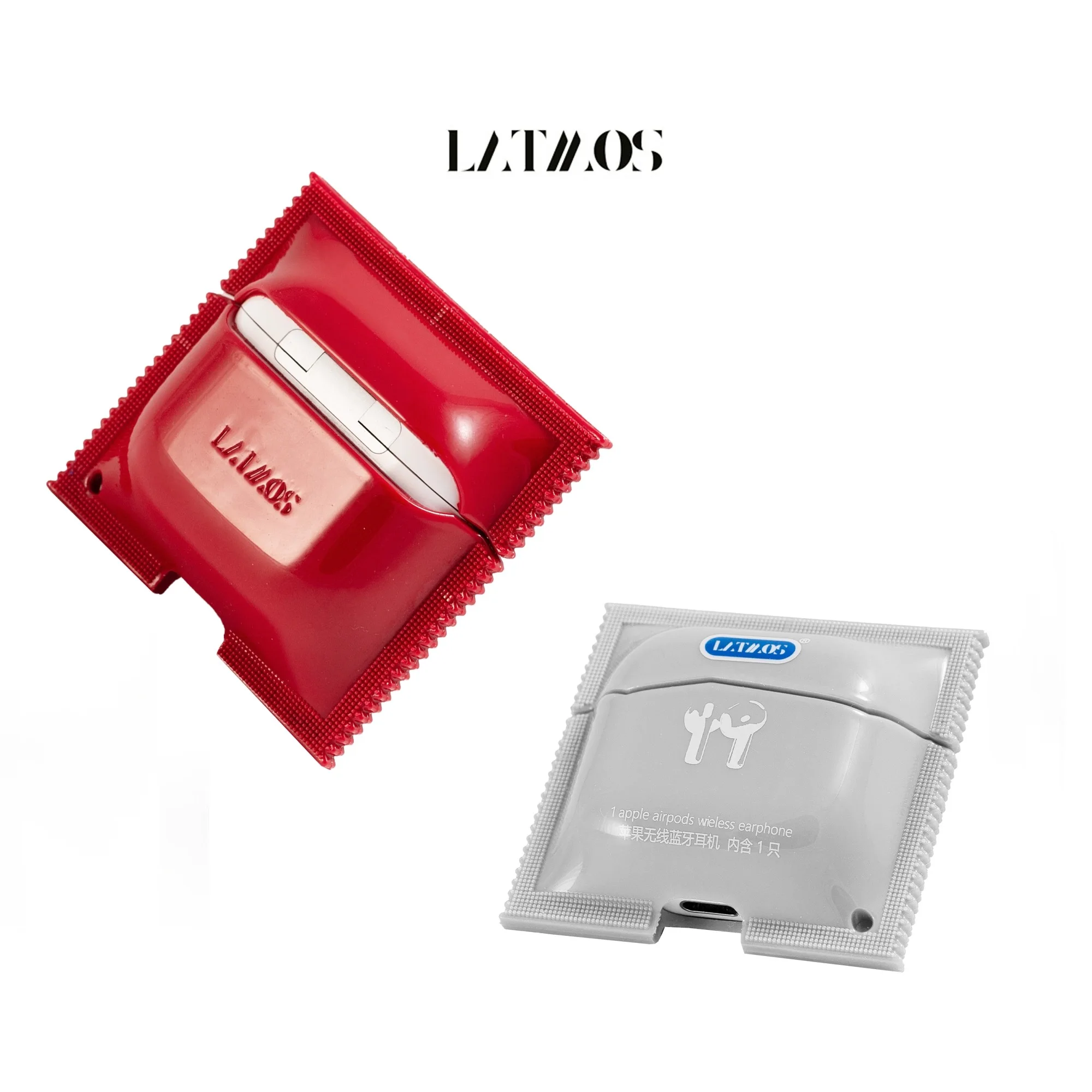 Packaging bag protective cover, suitable for Airpods, soft shell, headphone protective case, silicone headphone protective cover