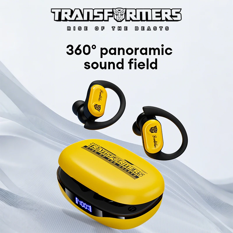 TRANSFORMERS TF-T26 Pro Wireless Earphones HiFi Sound Music Sport Earbuds Power Display Long Battery Life Bluetooth Headphones