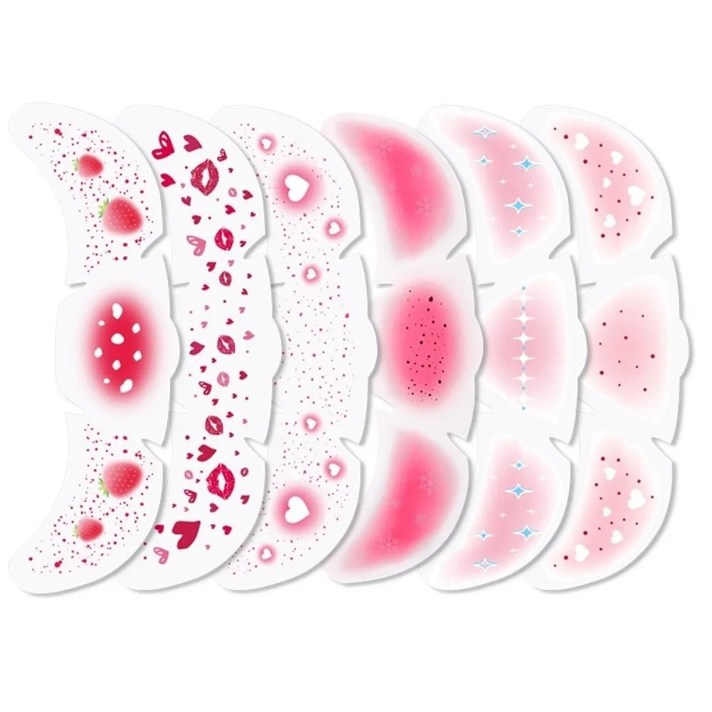 

6Pcs/Set Waterproof Freckles Blush Stickers Long Lasting Facial Art Face Temporary Tattoos Disposable Makeup Stickers
