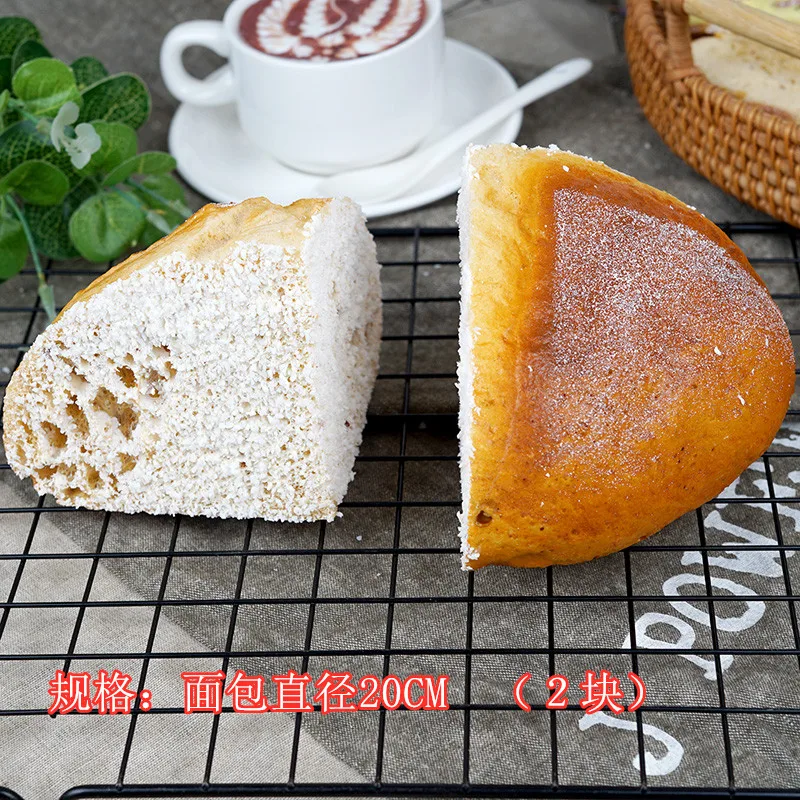 Simulatie Kunstmatige Voedsel Nep Brood Toast Slice Pvc Play Keuken Speelgoed Winkel Etalage Fotografie Rekwisieten Model 7 Stk/partij