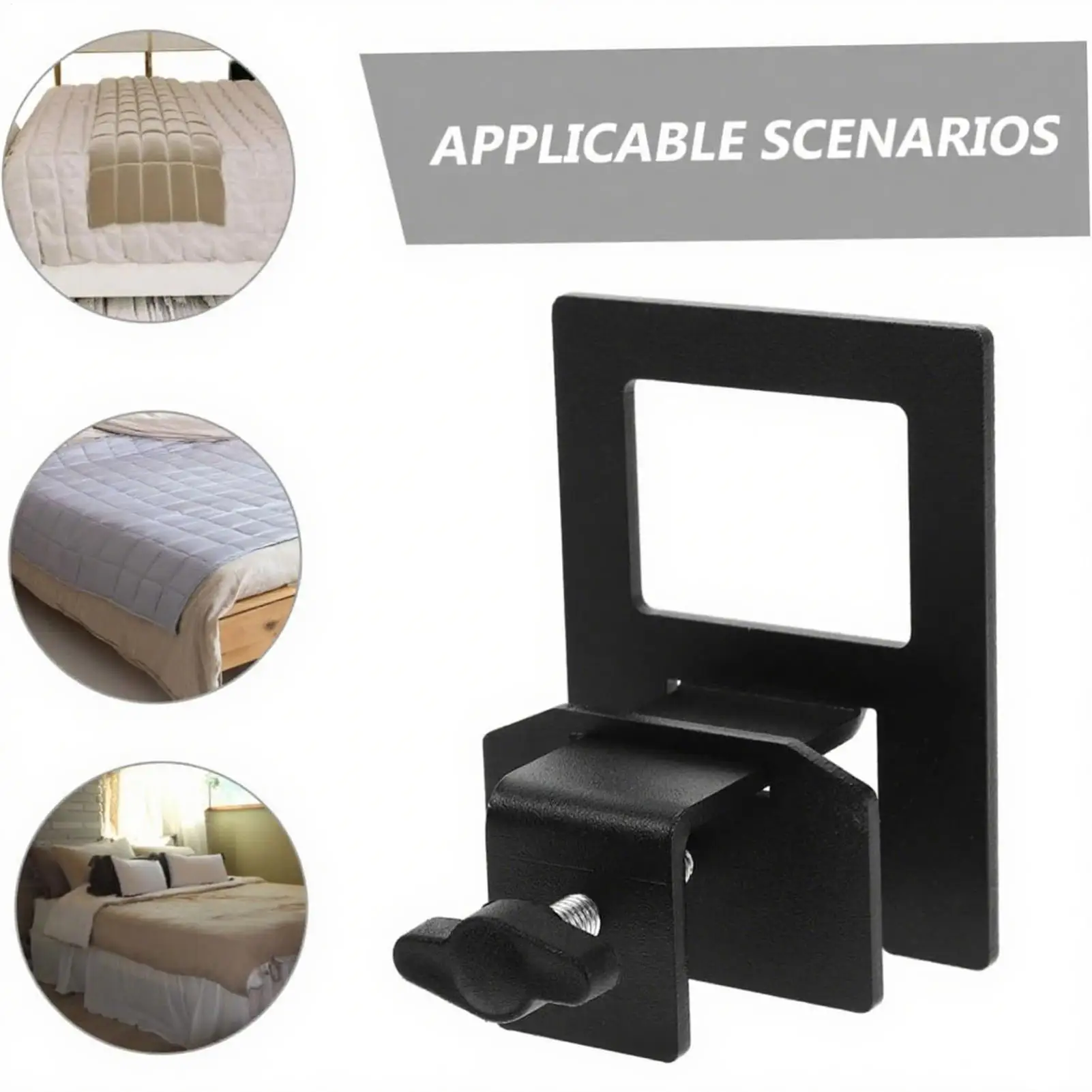 جوانات مرتبة غير قابلة للانزلاق سدادة منزلق للإطار المعدني 4 قطع جوانات قابلة للتعديل لوازم حماية الأثاث لـ #4