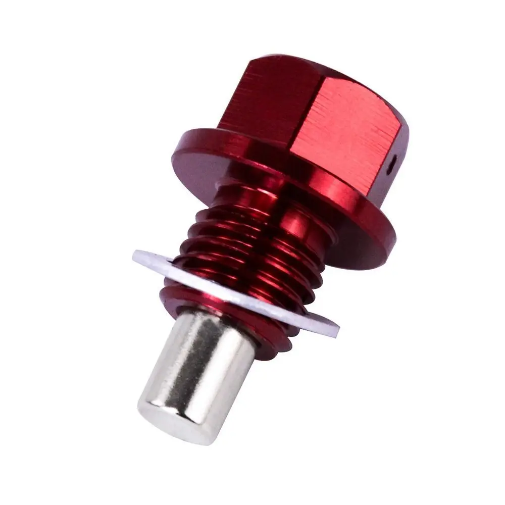 Engine Dress Up Nut Bolt Car Accessories Oil Sump Drain Plug Engine Oil Pan Screw Magnetic Oil Drain Plug Oil Drain Sump Nut