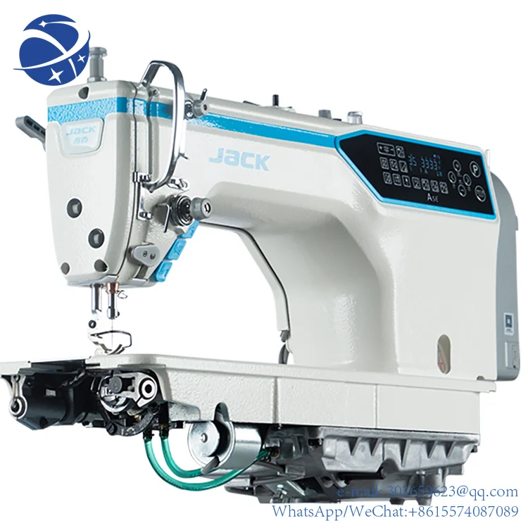 

yyhc New JACK A5E Large Space Computerized Lockstitch Sewing Machine 5-13mm Max. Sewing Thickness