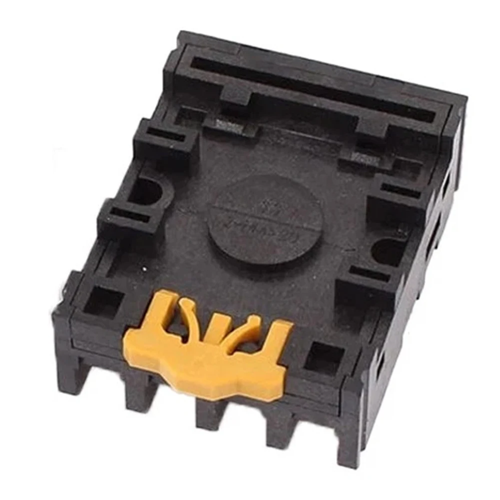5pcs PF083A 8 Pin Relay Socket Base For DIN For Rail Mount Screw Terminal For MK2P-I AH3-3 JTX-2C For DH48S Industrial