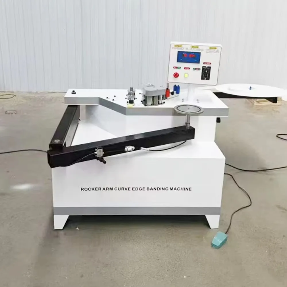 Manual Woodworking Curve Edge Banding Machine PVC Edge Sealer For Wood Based Panels Folding Arm Side Sealing Tool