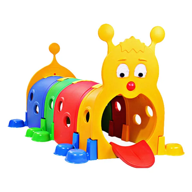 

High quality children's plastic toys indoor climbing tunnel intelligent