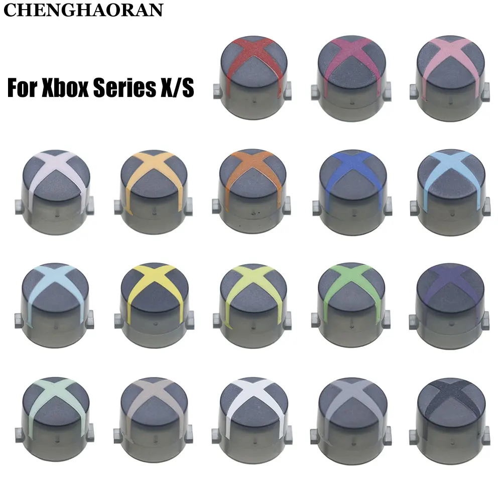 1Piece For Xbox Series S X Controller Home Button Start Return Back Switch Light Power Guide Logo Key Accessoris