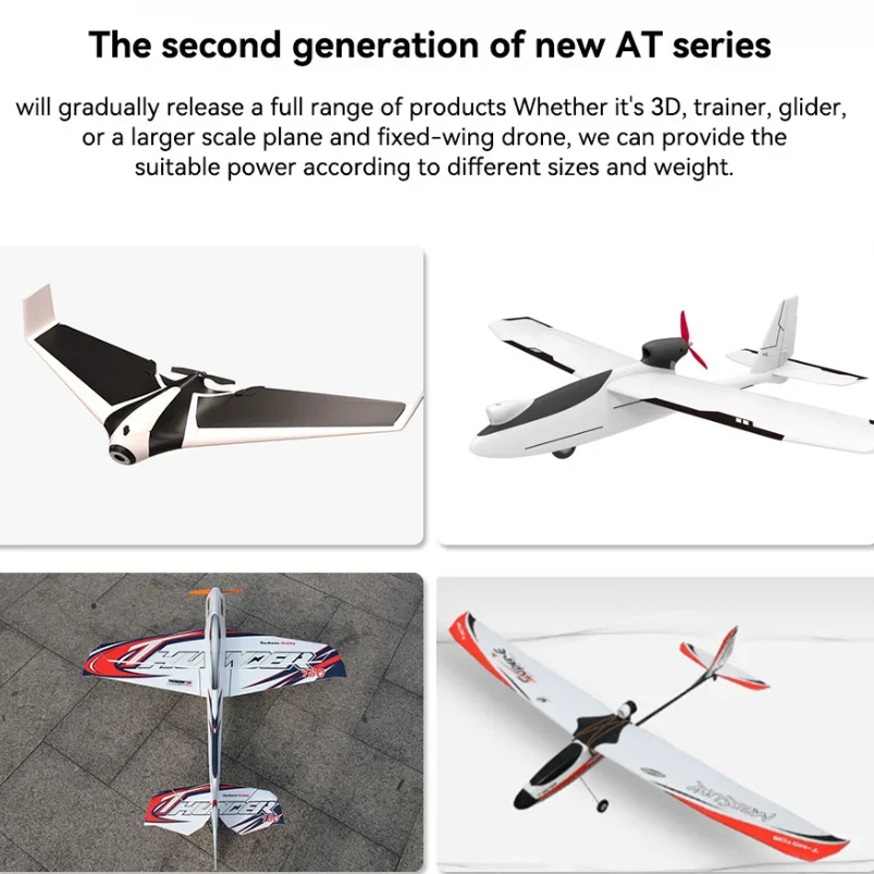 Ligpower AT1040 130CC سعر المصنع 24S 6000W تيار مستمر 50 كجم 100 كجم إقلاع الحمولة Tmotor فرش السيارات #6