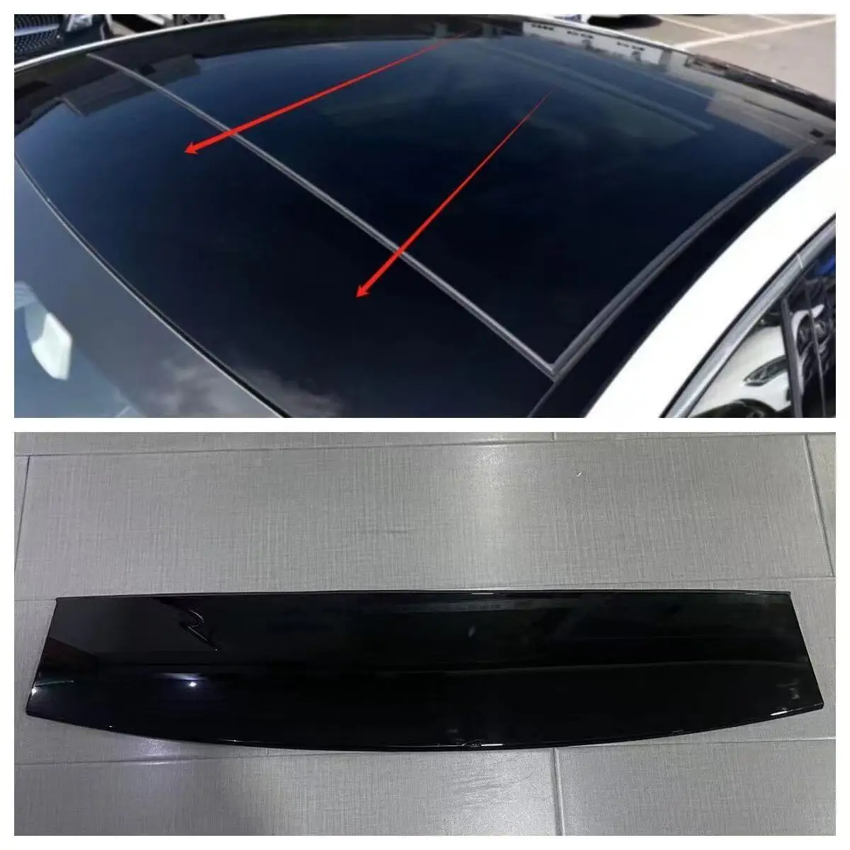 Image of Vordere Sonnendach-Glasplatte für Mercedes-Benz A-Klasse W176 2012-2018 A180 A200 A250 A45 AMG Dachfenster-Ersatz OEA1767800022