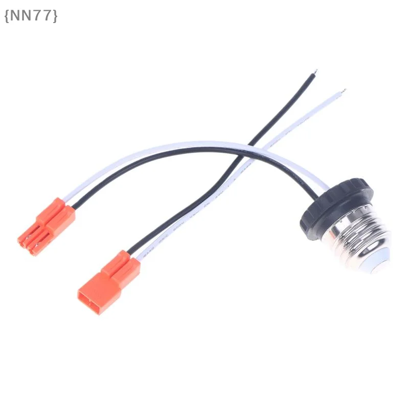 【NN77】E26 Socket Adapter for LED Ceiling Lights - Easy Install Medium Base Male Screw In Light Bulb Pigtail【W7】