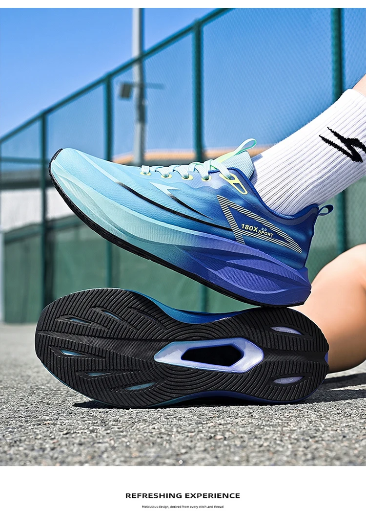 Neue Herren-Laufschuhe, professionelle Marathon-Sportschuhe, Damen-Sport-Laufschuhe, atmungsaktive und leichte Carbonschuhe – Detail 11