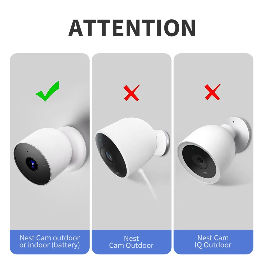 New Intelligent Camera Protective Cover for Outdoor All-around Rain and Weather Protection Suitable for Google Nest Cameras