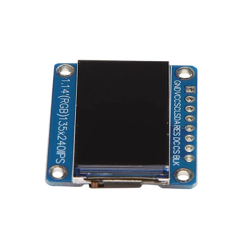 1.14 inci modul tampilan OLED TFT IPS ST7789 papan LCD SPI warna penuh HD