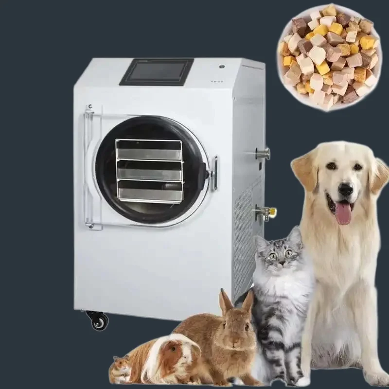 Small Household Vacuum Freeze Dryer, Dehydration for Meats & Vegetables, Cross-Border Model with Nutrient Retention