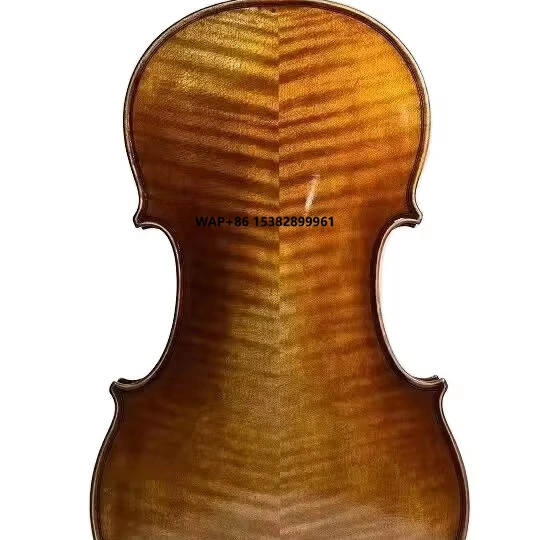 

China Sinomusik Italian Crafts Master Level European Material 1744 Ole Bull Guarner Violin Antique String Instrument