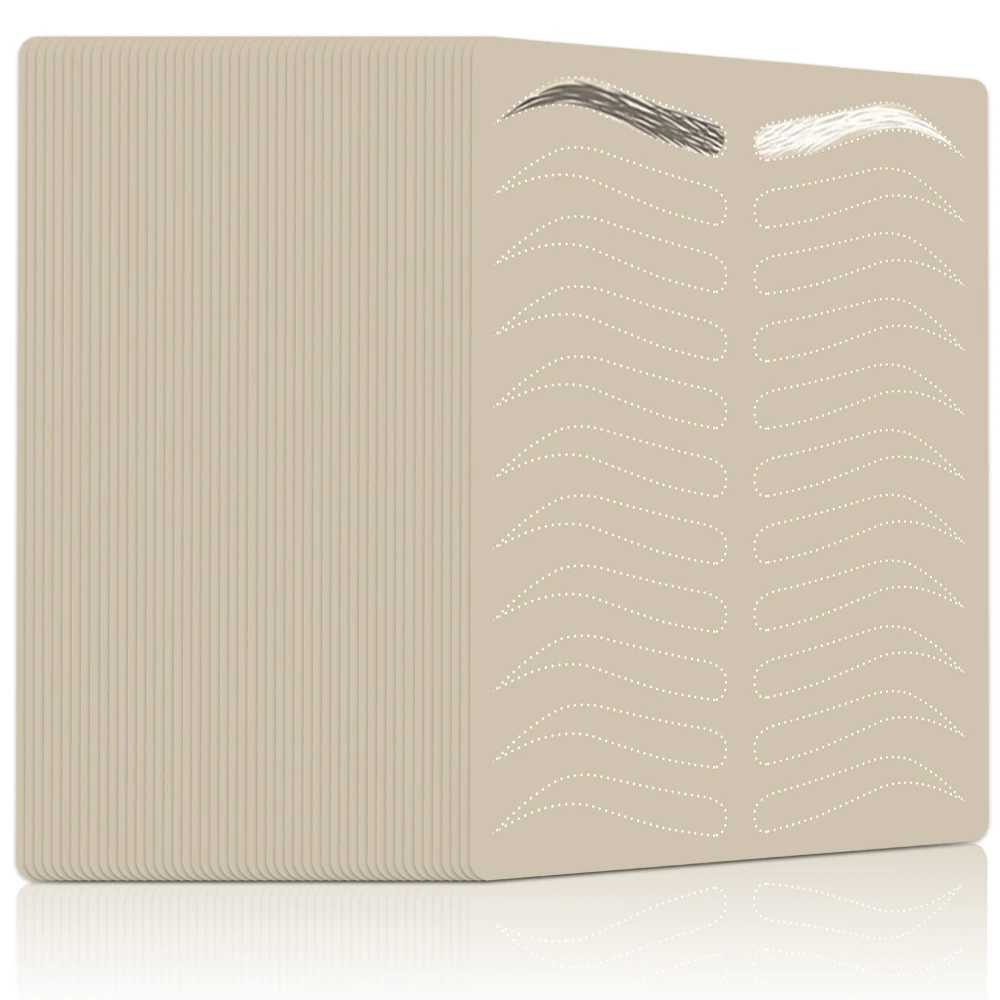 

Практика татуировки бровей Microblading, искусственная кожа, искусственная татуировка, тренировочная кожа для бровей, аксессуары для перманентного макияжа, татуировки