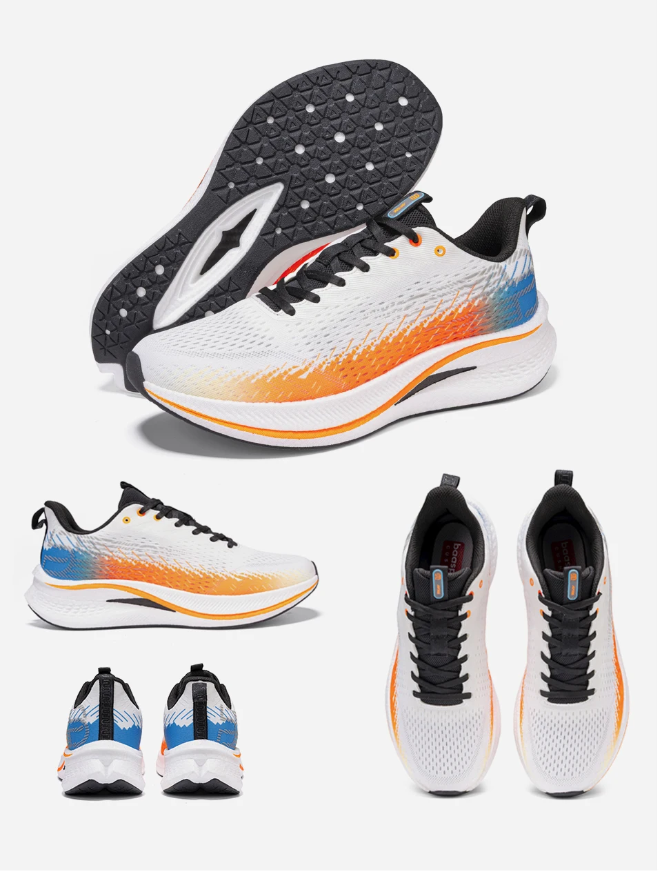 Baasploa Männer Jogging Sport Schuhe Carbon Platte Professionelle Dämpfung Turnschuhe Männlichen Outdoor Atmungsaktive Rutschfeste Laufschuhe – Detail 11