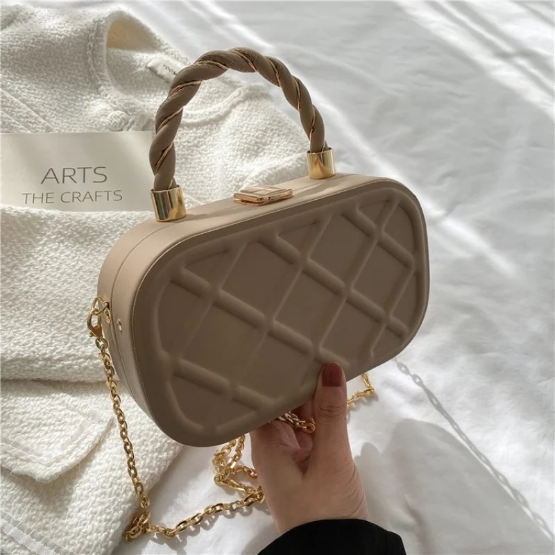 

Fashionable Leather Women's Shoulder Bag Luxury Brand Famous Designer Elegant Classic Vintage Daily Bag