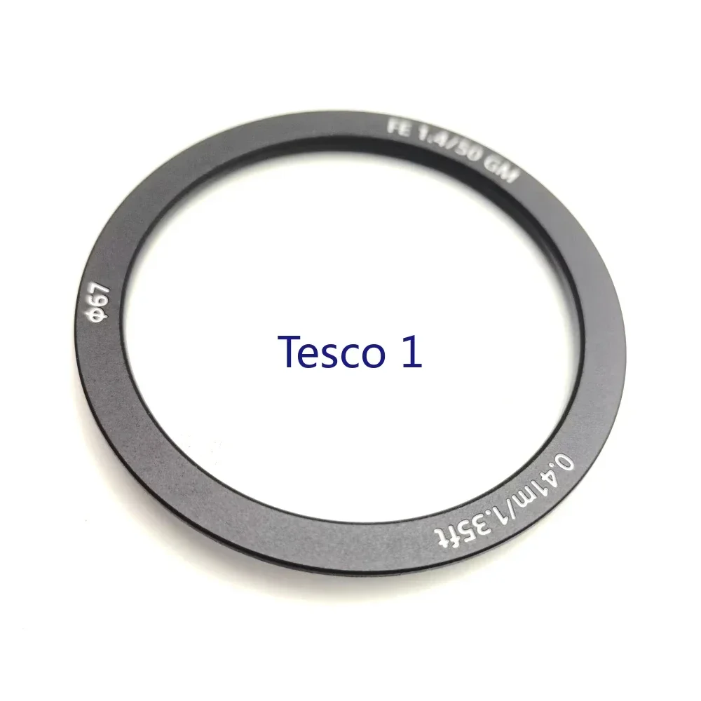 Brand New Original FOR Sony 50mm 50 FE 1.4GM Lens Name Logo Press Ring Badge Label Camera Replacement  Part