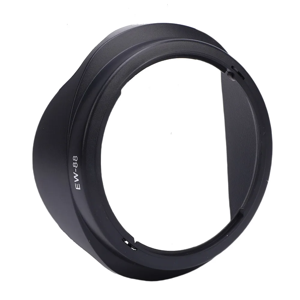 Practical EW-88 Lens Hood Plastic Black Bayonet Mount Lens Hood Protects Lens Reversible Lens Hood Photography