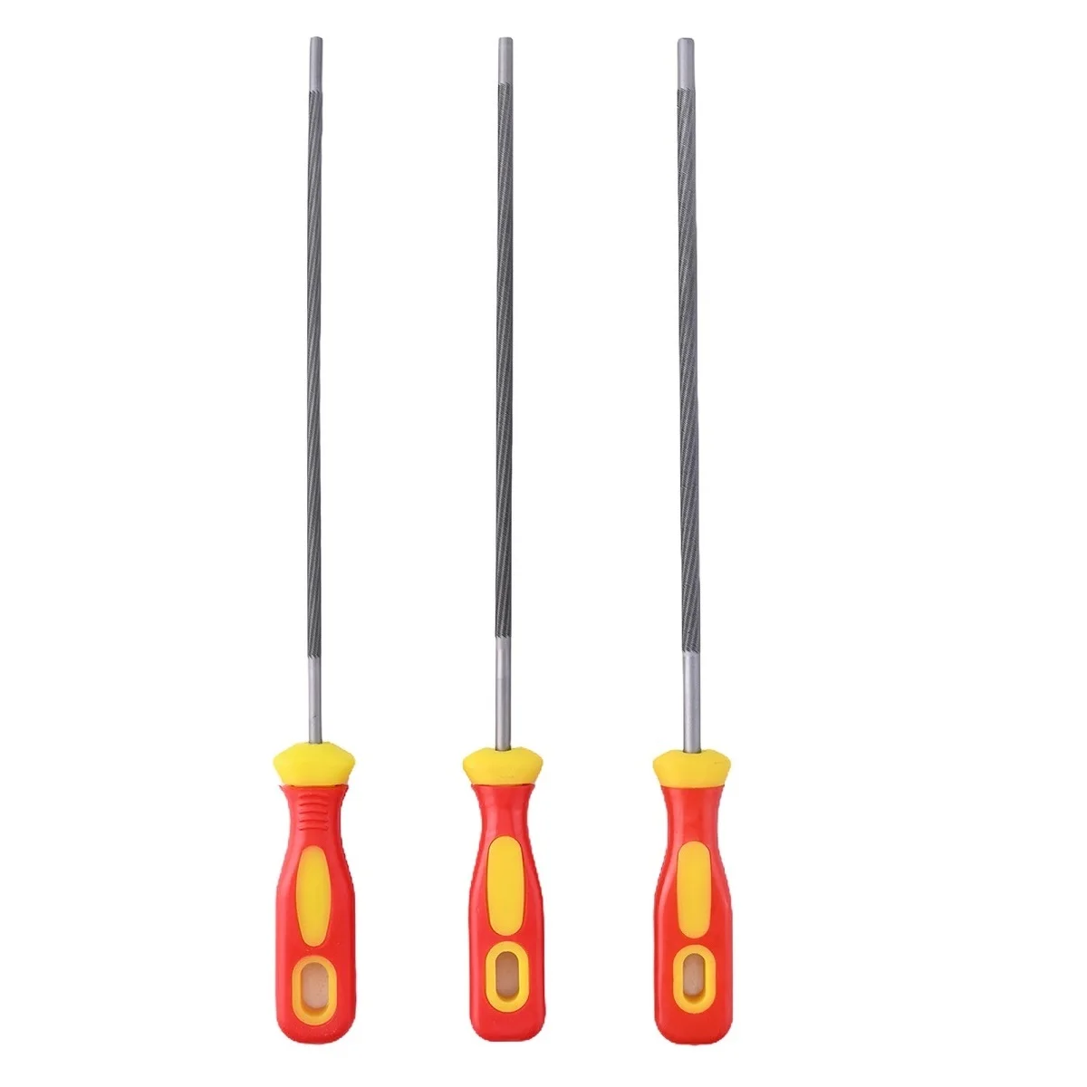 1pcs Handle Chainsaw File 4.0mm 4.8mm 5.5mm High Carbon Steel Sharpening Tool Plastic Handle Hand Tools Accessories