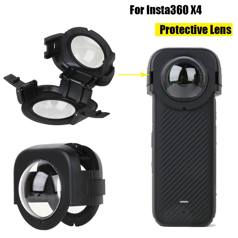 

Lens Protector Anti-Scratch Protective Cover For Insta360 X4 Anti-fog Protector Sport Camera Case For Insta 360 X4 Accessories