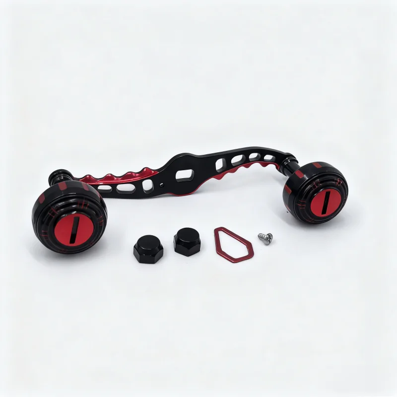 

Легкий комплект для обновления ручки катушки из углеродного волокна с металлическими ручками из ЭВА для спиннинга, модификация шарового рокера