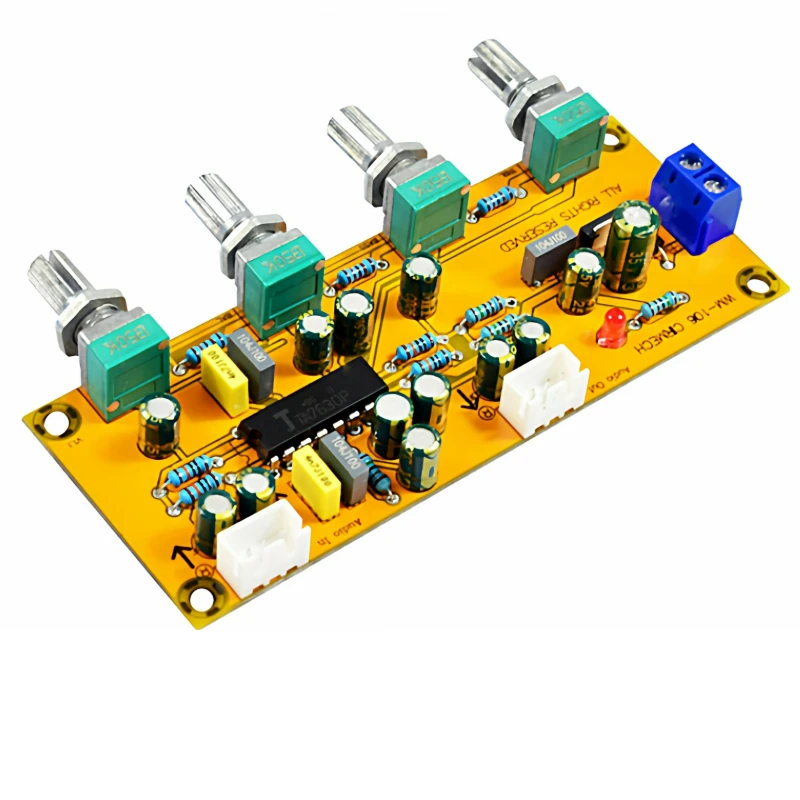 SOTAMIA HIFI Fever TA7630P Preamp Tweeter Bass Midpoint Balance Adjustment HIFI Tone Preamp Board