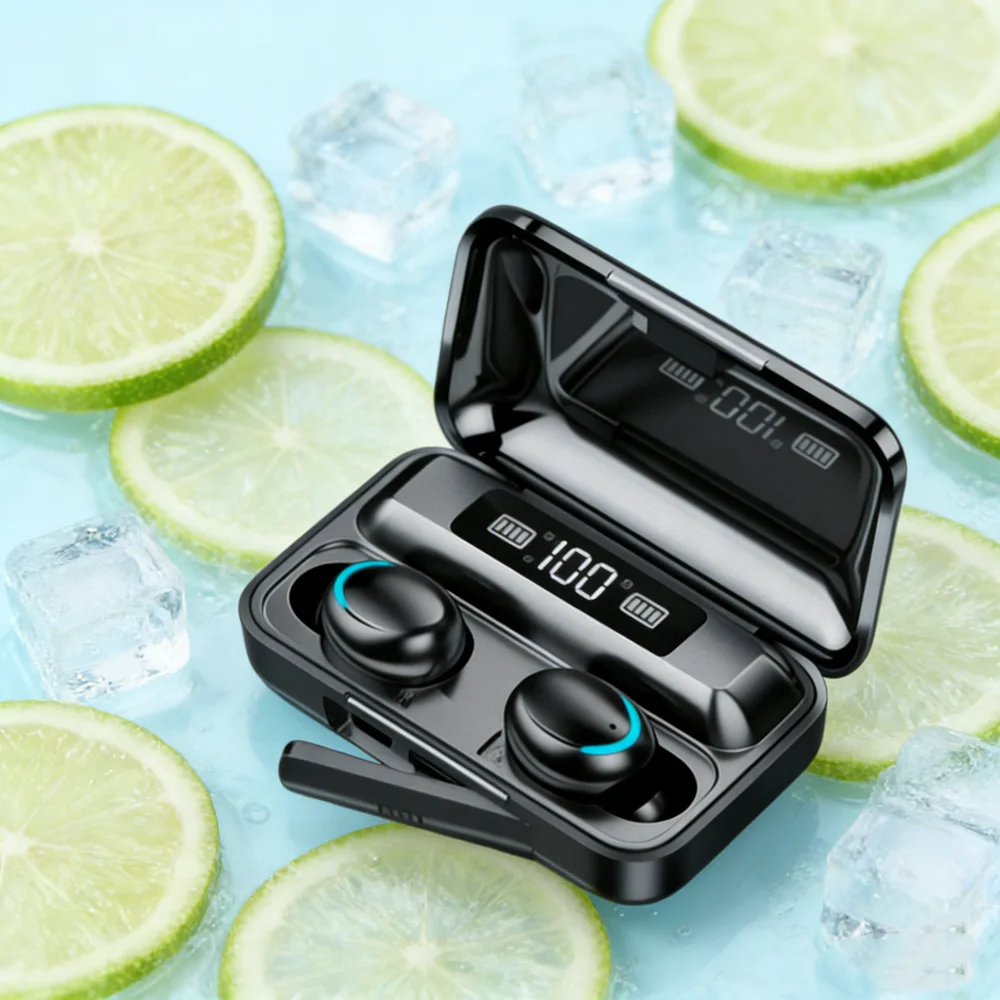 Tws Earbuds Bluetooth 5.3 - Bluetooth Headphones 9D Stereo High Bass