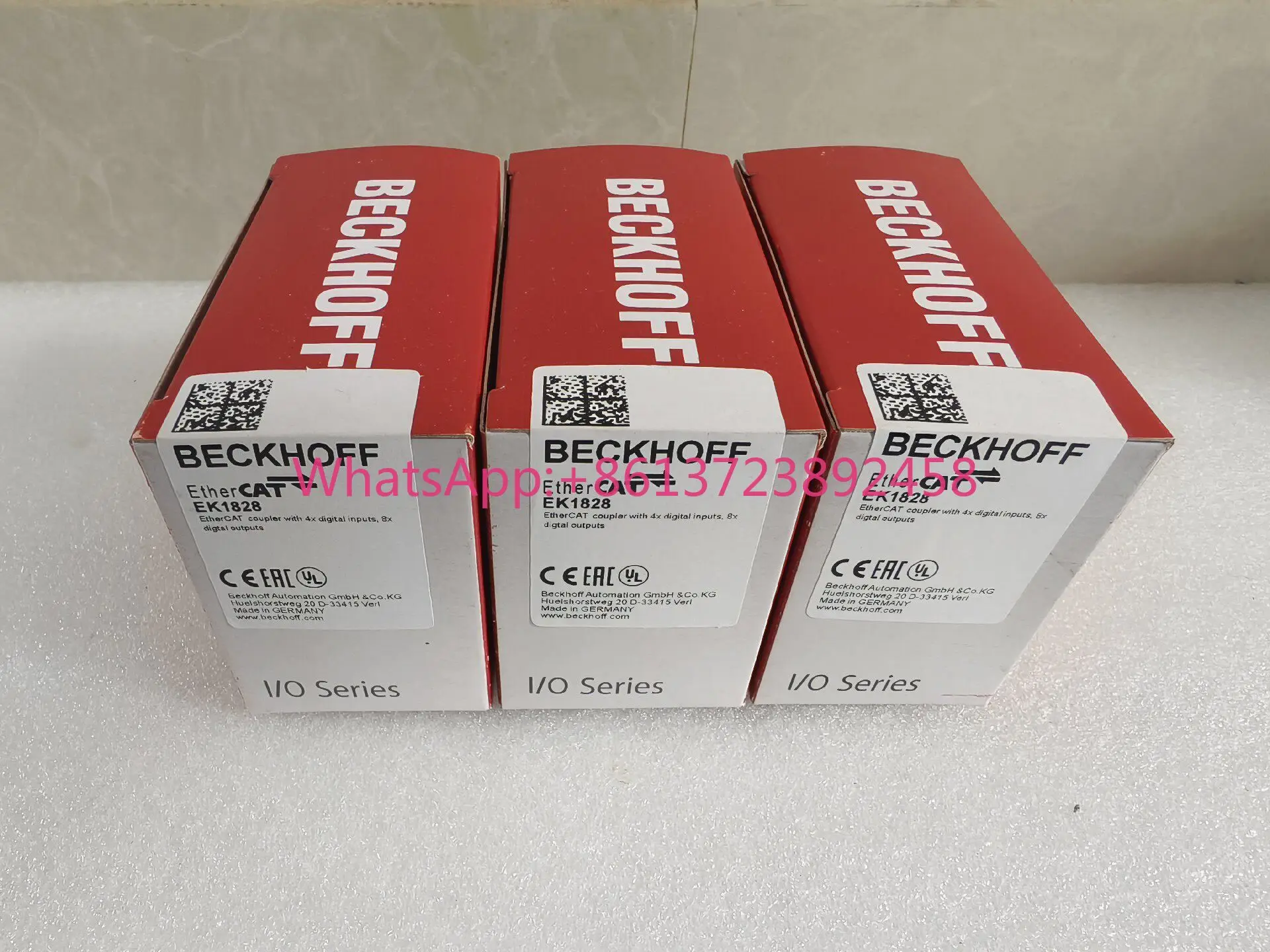 BECKHOFF EK1828 German Beckhoff coupler, spot