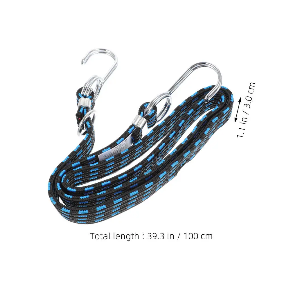 Tie Down Strap For Travel Emergency Kit Truck Drivers Tow Rope Bundling Belt Hook Thickened Trailer Proof
