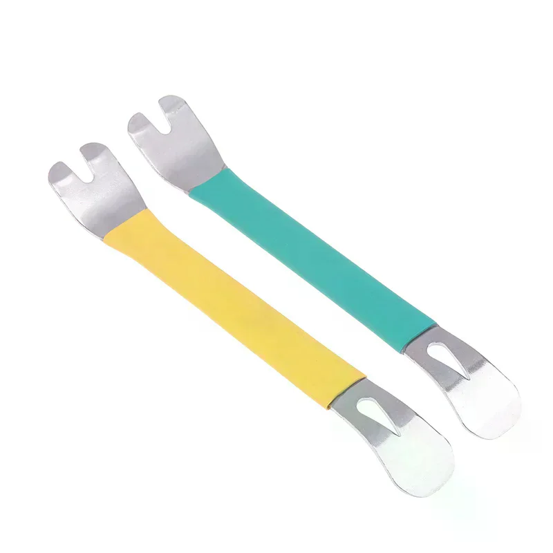 1Pc Strumento di rimozione dell'auto Clip per portiera dell'auto Pannello di rivestimento Dash Auto Radio Strumento di rimozione del metallo Strumenti di smontaggio interni dell'automobile