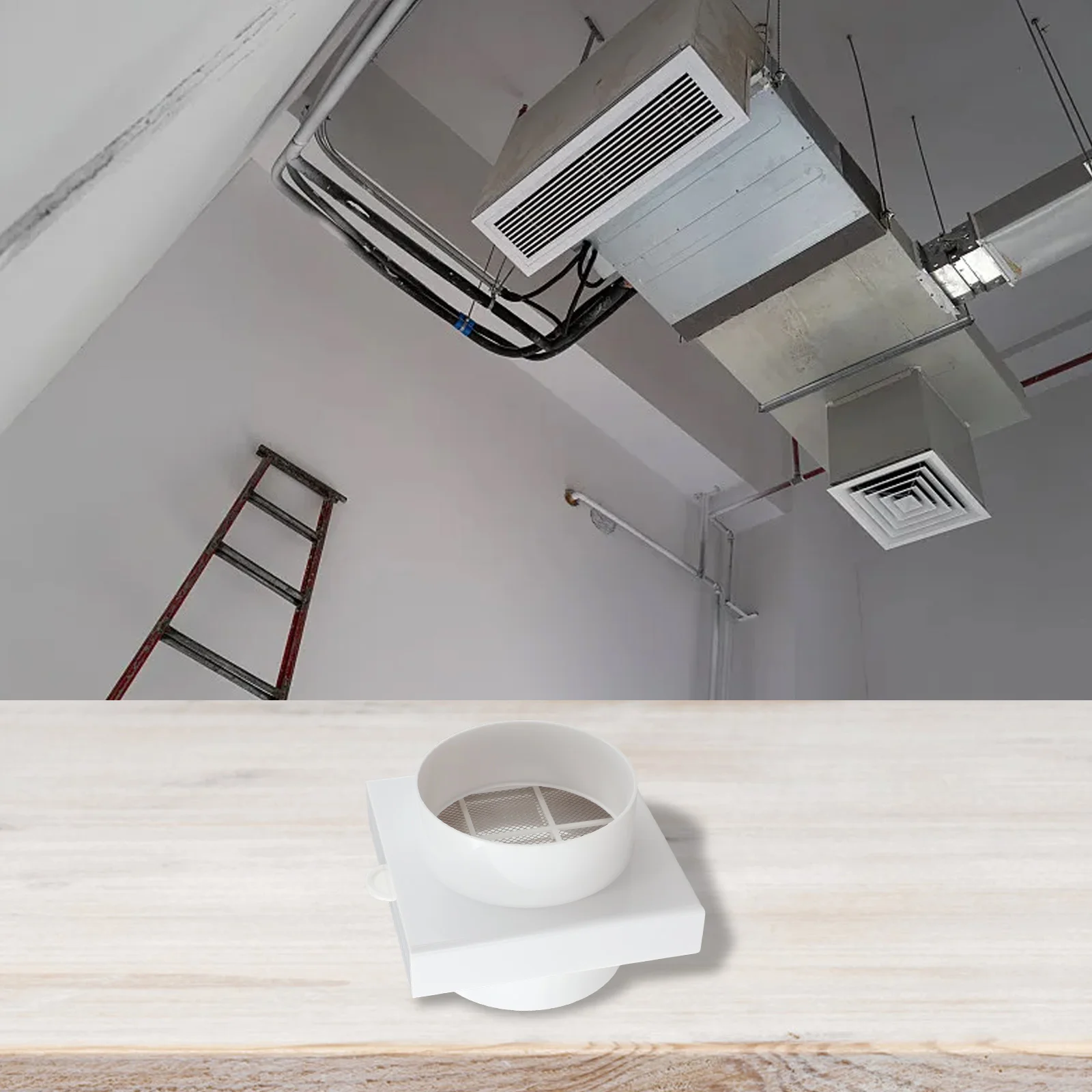 

Домашняя вентиляция, трубка из алюминиевой фольги, фильтр, фильтр, совместимый с алюминиевыми шлангами, совместимый с полиэтиленовыми трубками