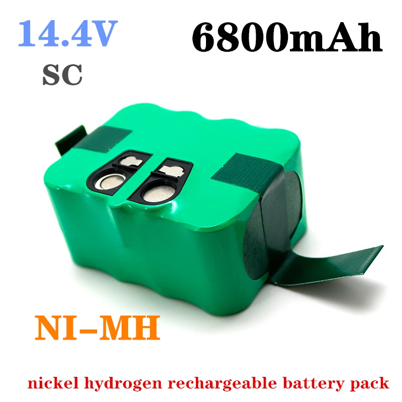 

14.4V SC 6800mAh nickel hydrogen rechargeable battery suitable for sweeping robot Fomat KV8 Zhibao Z320 Zhige S350 Kaili