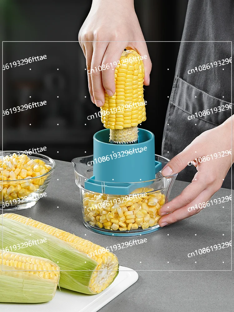 

Household Corn Peeling Artifact Thresher Kitchen Planer Pick Corn Kernels Stripper Separator