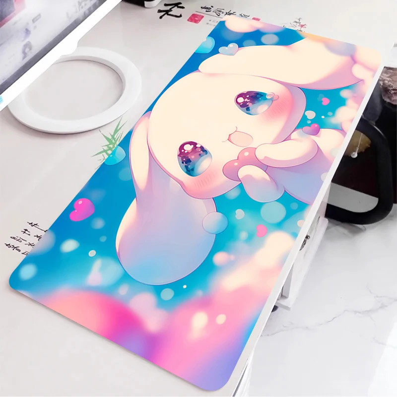 

Коврик для мыши Cinnamoroll Gamers Decoracion Gamer Настольный коврик Коврик для мыши Игровые аксессуары Varmilo Ковер для клавиатуры