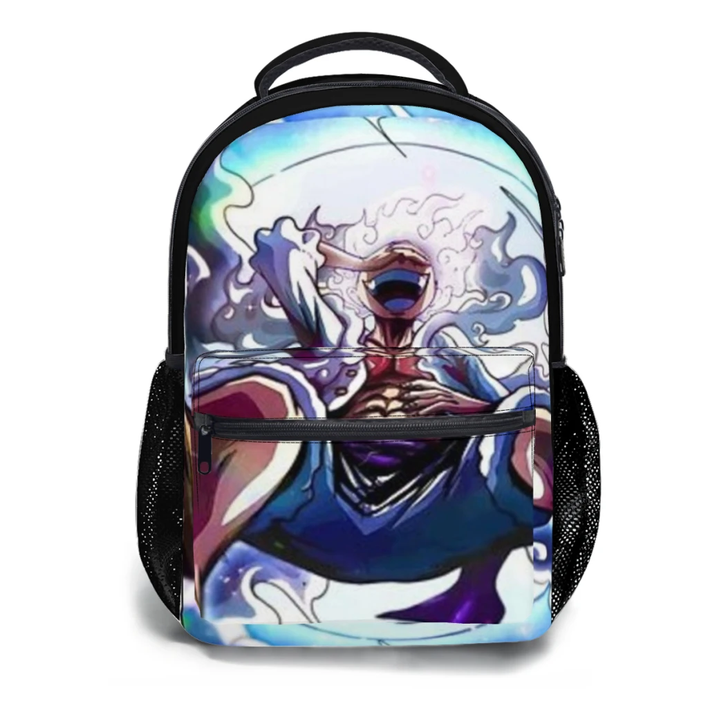 Sac à dos Luffy in gear 5, grande capacité, cartable, multi-poches, réglable, 17 ", à la mode, nouveau