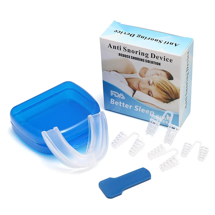 Anti-snoring for Sleeping Man Teeth Bruxism Apnea Guard Anti Snoring Bruxism Mouth Guard Snoring Device Stop Snoring Mouth Guard