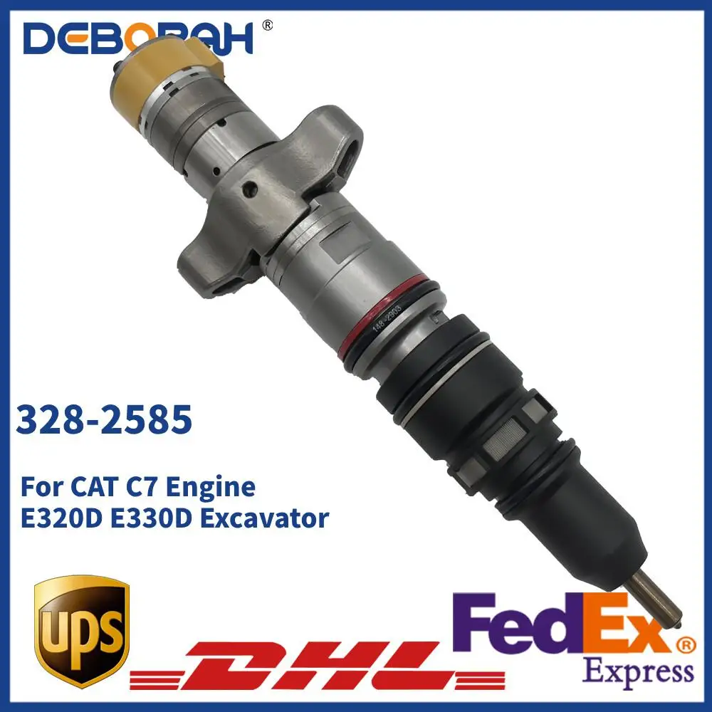 

328-2585 3282585 Diesel Fuel Injectors for C7 Engine E320D E330D Excavator