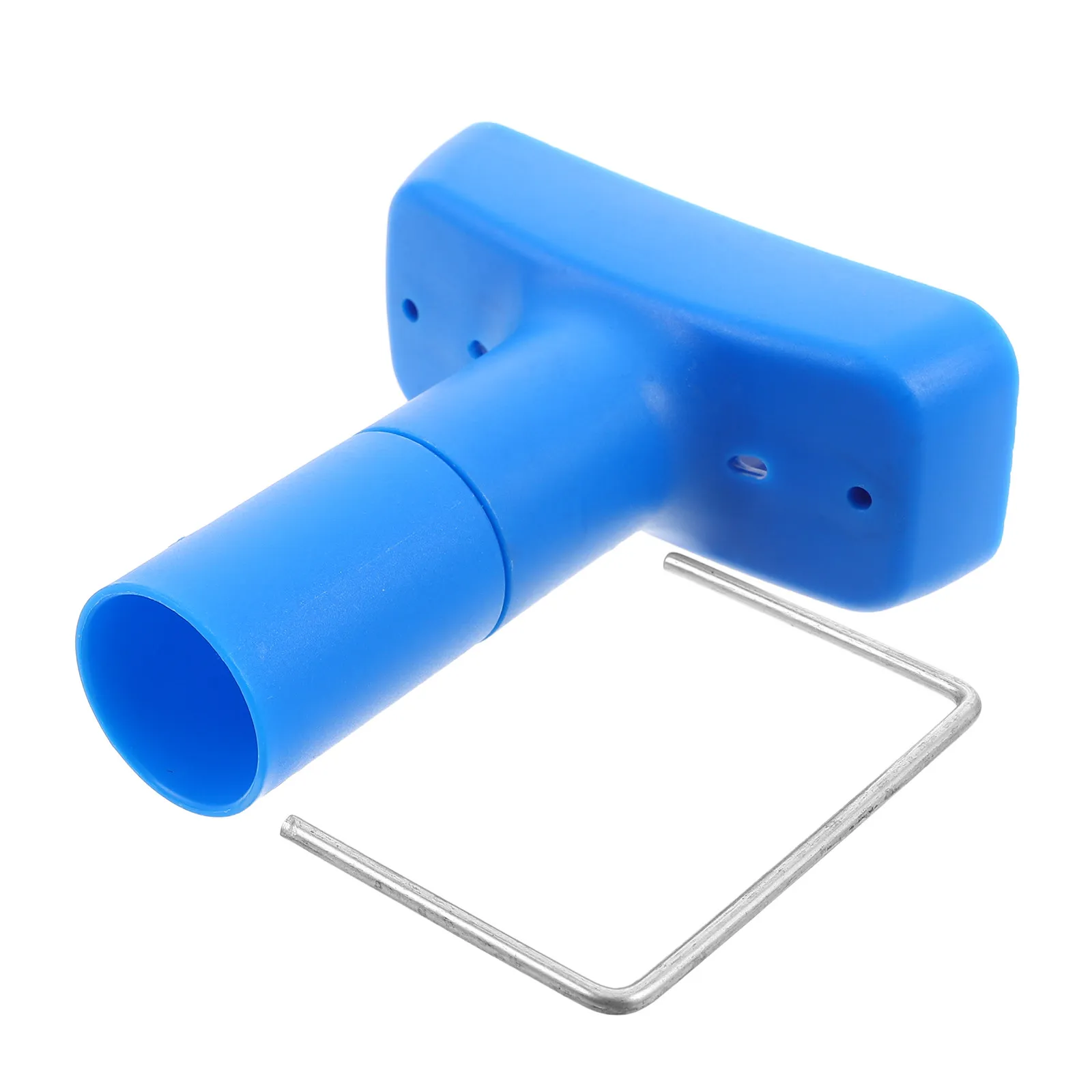 1Set Mop Handle Threaded End Adapter Leak-Resistant Plastic Connector Replacement Broom Handle Mop Head Threaded Tip