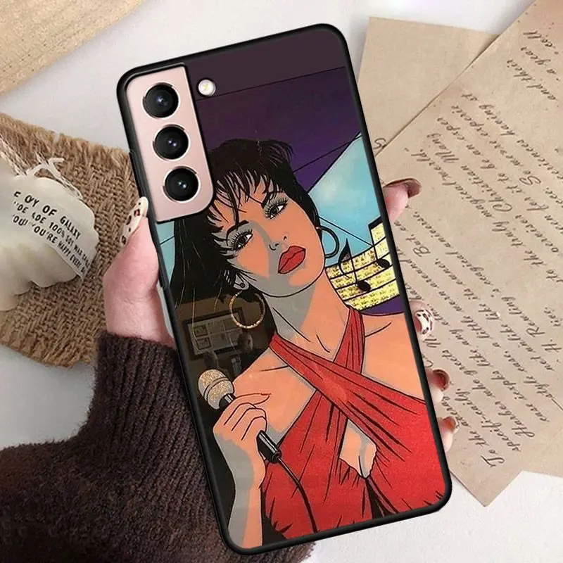 fundas Selena quintanilla Phone Cover For samsung galaxy S24 ULTRA S23PLUS S21 S20fe S20ULTRA S21Fe S22PLUS S23ULTRA Cases