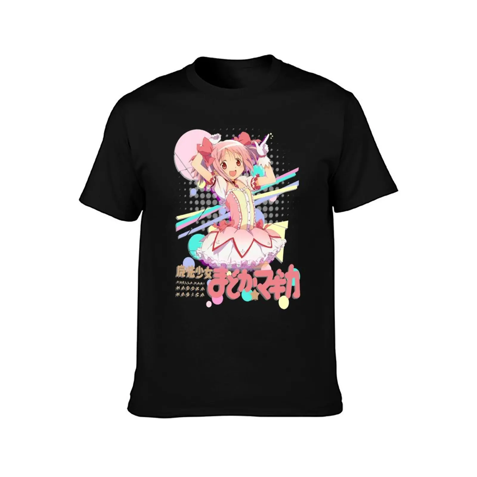 تي شيرت Madoka Magica، إصدار جديد من القمصان المخصصة ذات القفل الأزرق للرجال