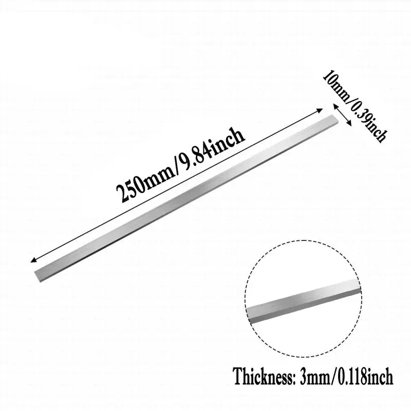 سمك 1 مللي متر 2 مللي متر 3 مللي متر 4 مللي متر 304 الفولاذ المقاوم للصدأ شريط مسطح لوحة قضيب طول 250 مللي متر الميكانيكية الجوز الأجهزة CNC اليدوية DIY أجزاء
