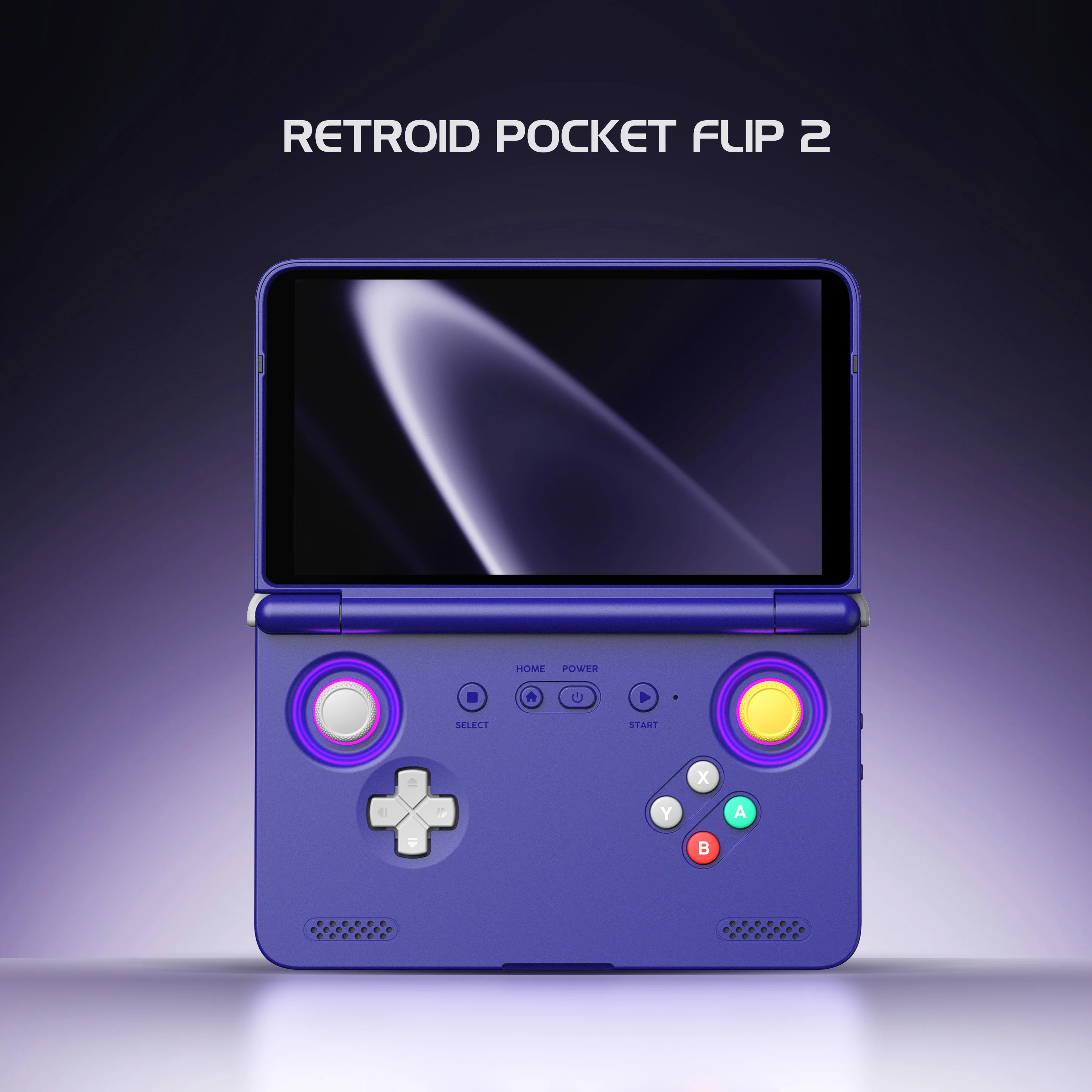 2025 Retroid Pocket Flip2 Retro Handheld Game Console Android13 5.5 Inch AMOLED Touch Screen Video Player Wifi Bluetooth PSP PS2