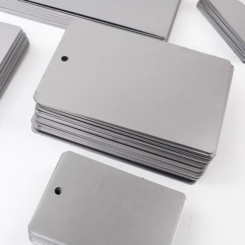 30pcs Cold Rolled Carbon Steel Test Panels for Automotive Spray Painting & Coating Adhesion Checks | Multi-Size Sample Kit SD-4