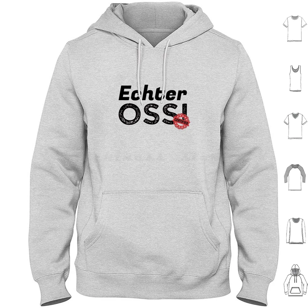 Ddr Retro Ossi Saying Hoodies Long Sleeve Ddr Ddr Retro Ostdeutschland East Ddr Vintage Ddr Demanding Birthday